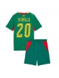 Otroški Nogometna dresi replika Senegal Habib Diallo #20 Gostujoči SP 2026 Kratek rokav (+ hlače)